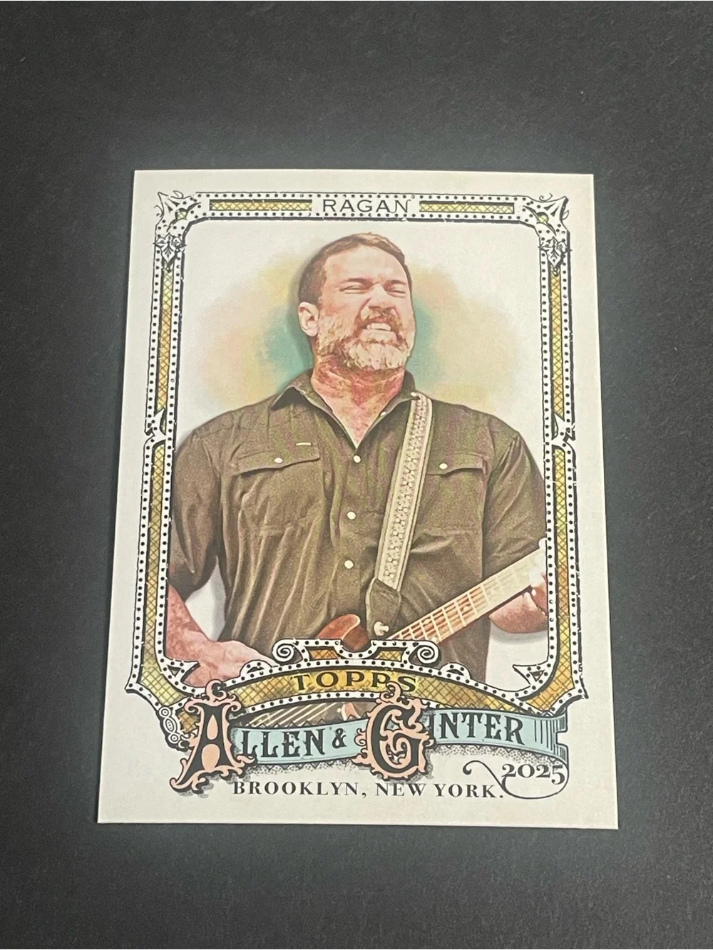 2025 Topps Allen & Ginter Chuck Ragan Musician #279 Hot Water Music Base Card